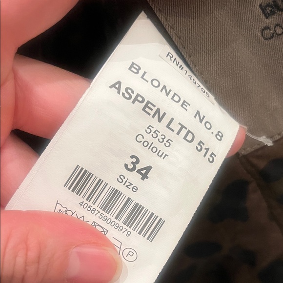 Blonde NO.8 Stockholm Olive Parka with Pink Fur Trim 34 - Picture 8 of 9